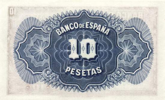 10 Pesetas 1935